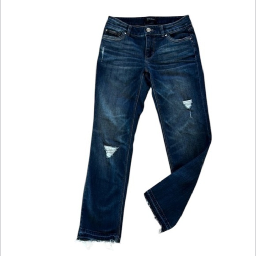 WHBM slim crop jeans size 00